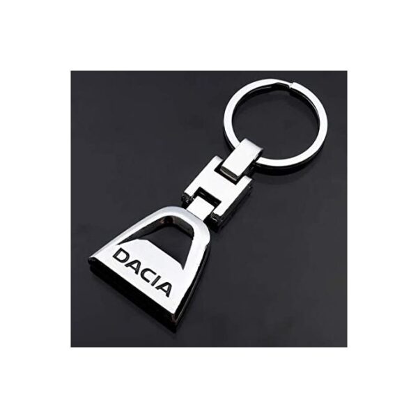 Porte-clés de voiture porte-clés avec logo dacia