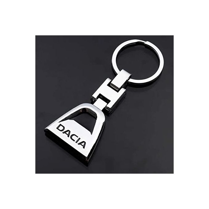 Porte-clés de voiture porte-clés avec logo dacia