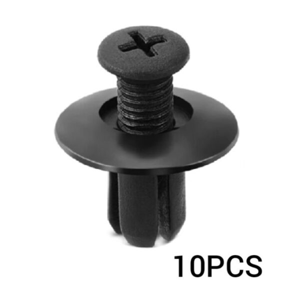 10pcs Rivets en plastique universels de 10pcs de 8mm pour des agrafes de panneau de porte de voiture