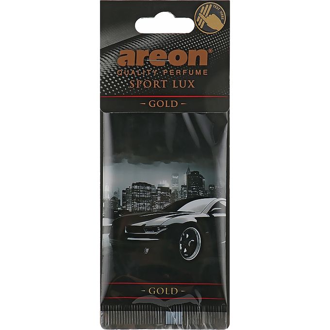 Areon FRESCO PARFUM DÉSODORISANT POUR VOITURE ET INTÉRIEUR Gold s