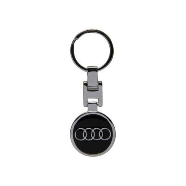 Porte-clés de voiture porte-clés avec logo AUDI..