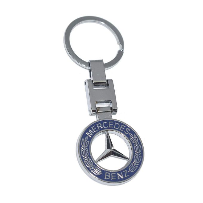 Porte-clés de voiture porte-clés avec logo Mercedes-Benz