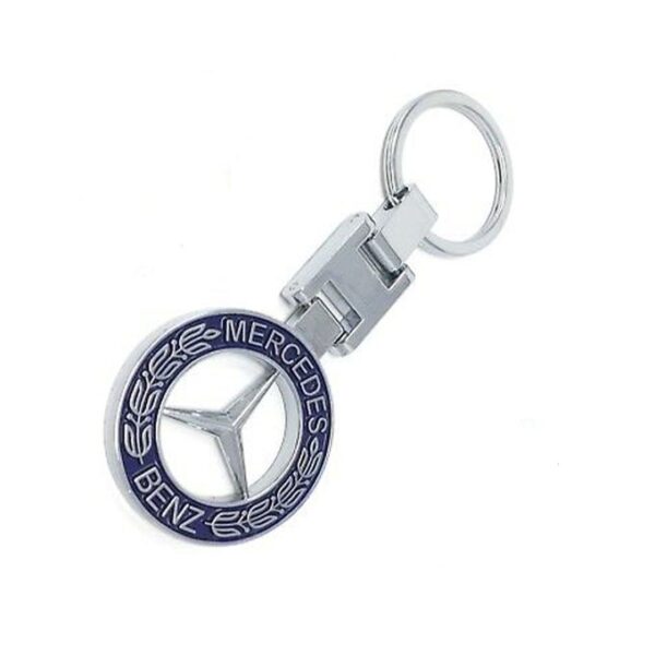 Porte-clés de voiture porte-clés avec logo Mercedes-Benz