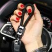 Porte-clés métal tresse en cuir pour Voiture KIA – Image 7