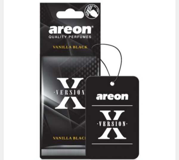 Areon FRESCO PARFUM DÉSODORISANT POUR VOITURE ET INTÉRIEUR vanilla black