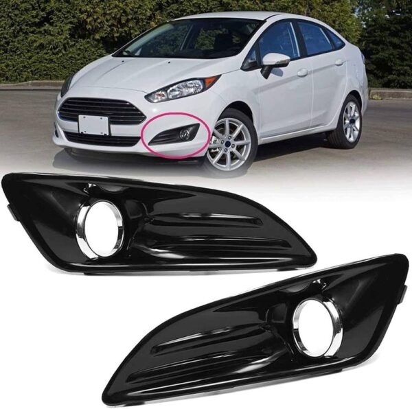 CACHE PHARE SECOUR FORD FIESTA 2013-2017 GLOSS ET CROM GAUCHE