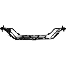 GRILLE DE PARE CHOCS INFÉRIEUR NOIR CENTRALE PEUGEOT 208 2019/2023